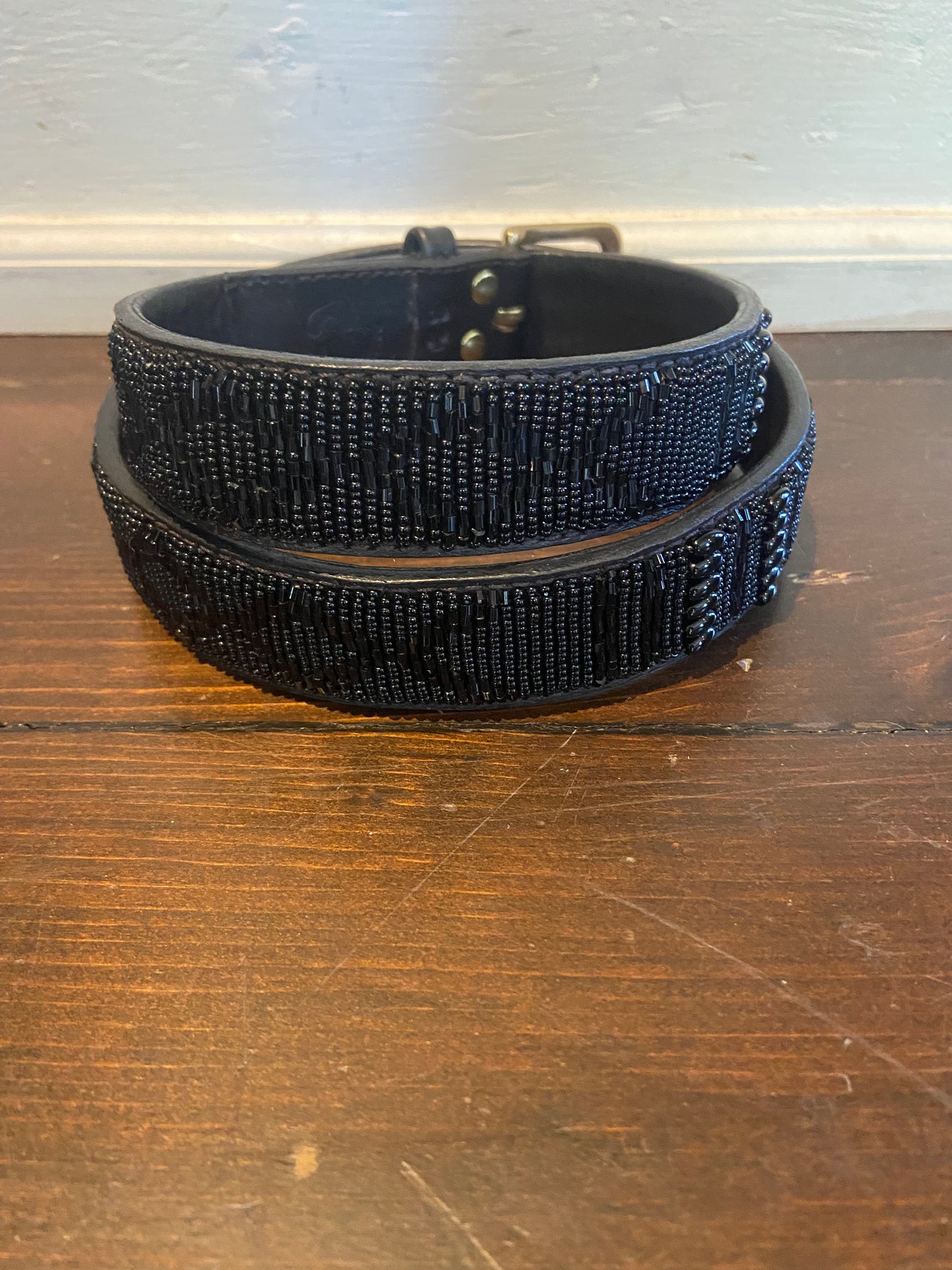 Maasai Hand Beaded Belts - Shades of Black (Unisex)